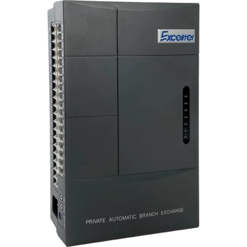 EXCELLTEL PBX CS632 easy programming telephone exchange 32 extensions door lock opener