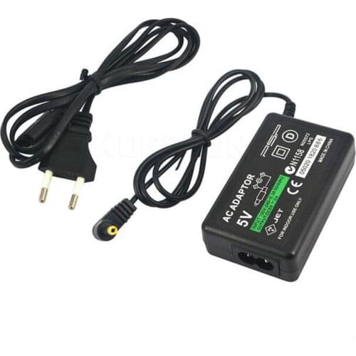 EU/US Plug 5V Home Wall Charger Power Supply AC Adapter for Sony PlayStation Portable PSP 1000 2000 3000 Charging Cable Cord