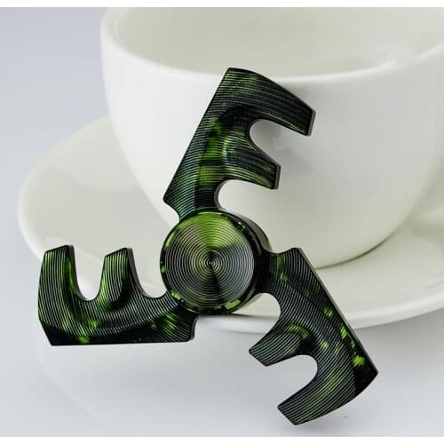 Naruto Finger Spinner Tri Cross Fidget Spinner Metal Spinner Toy EDC Stuffer for Kid/Adult Toys Wholesale Spinner Gyro