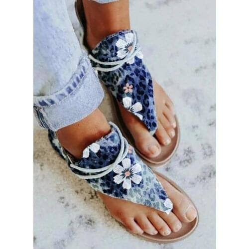 Verano de 2021 mujeres de mujer pisos zapatos casuales zapatos de Roma de talla grande sandalias zapatos de las señoras