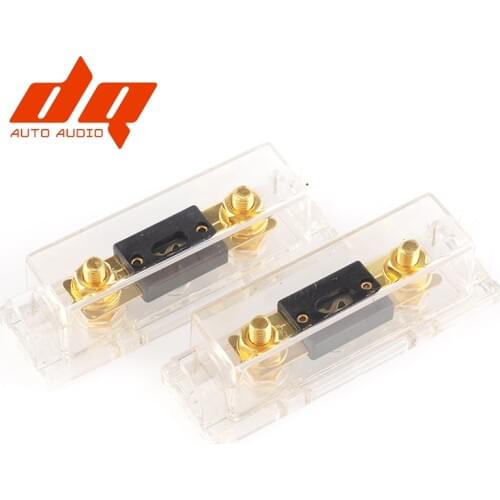 1pcs High Quality New ANL box Fuse holder Distribution Fuseholder fuse holder blade INLINE 0 4 8 gauge Positive 100A 200A 300A
