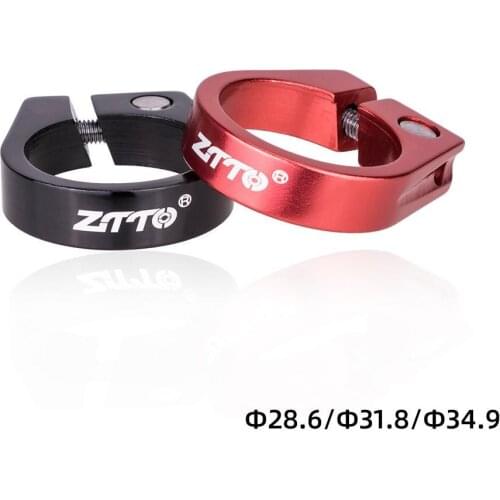 Cycling Saddle Tube Clamp Seat Post Lock For 28.6 31.8 34.9 Mtb Bike Fixie Gear