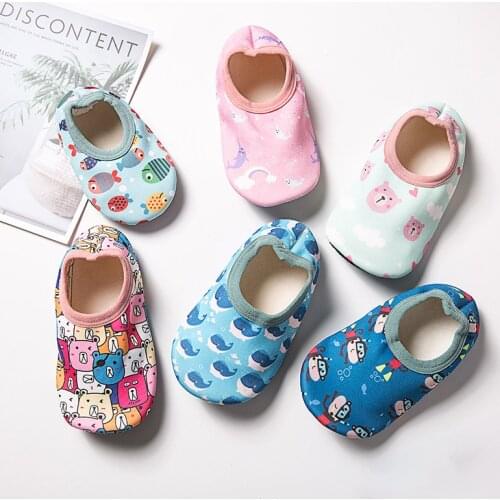 YEAMOLLY Winter Plush Warm Non-Slip Indoor Floor Socks Anti-Skid Boat Socks Color Cute Cartoon Sock Slippers For Kids Women