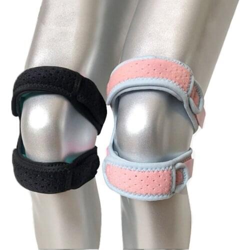 1PCS Sports Kneepad Double Patellar Knee Patella Kneecap Support Strap Brace Pad Protector For Arthritis Joints Sports Dancing