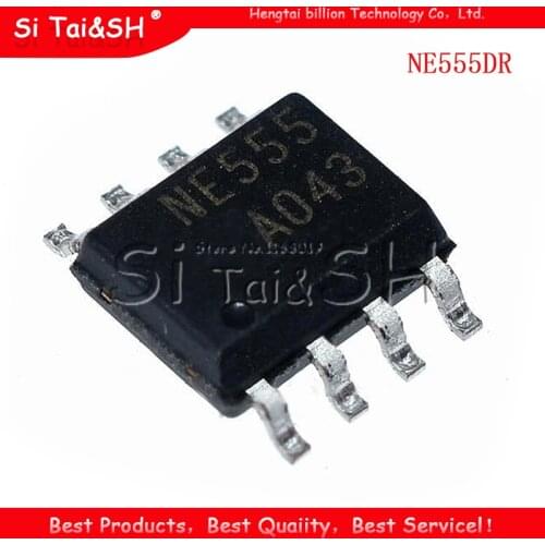 100PCS NE555DR SOP8 NE555 SOP NE555DT SOP-8 555DR SMD new and original IC