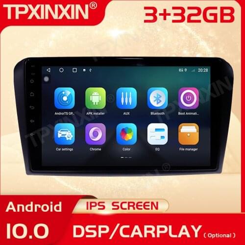 2 Din Carplay Android Radio Receiver Multimedia Stereo For Mazda 3 2006 2007 2008 2009 2010 2011 GPS Navi IPS Recorder Head Unit