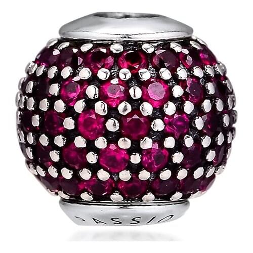 CKK Silver 925 Jewelry Fits Pandora Bracelets Small Hole Essence Beads Passion Charms Original Making