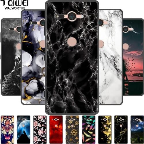 For Sony Xperia XZ2 Compact Case Silicone Soft Back Cover Phone Cases for Sony Xperia XZ3 / XZ2 Premium Case TPU Black Bumper