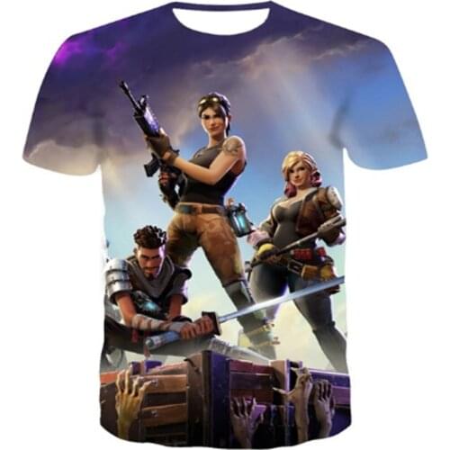 Summer New 3D Mens T-shirt Unisex Anime Shirt Fashion Round Neck Short Sleeve Childrens Casual Cartoon Top