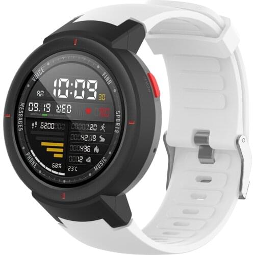 Soft Silicone Smart Watch Wristband Watch Strap For Huami Amazfit Verge Smart Watch Replacement Bracelet Band Strap Accessories