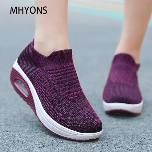 MYONS 2021 Summer New Women Sneakers Autumn Spring Fashion Casual Shoes Breathable Comfy Lightweight Woman Flat Fabric