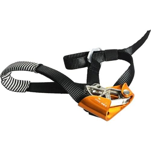 Outdoor Left & Right Foot Ascender Riser Universal Outdoor Rock Climbing Mountaineering Equipment Gear Safe And Reliable