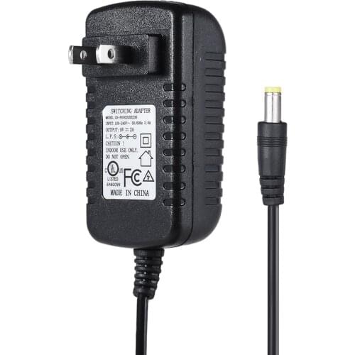 Electric Guitar Effect Pedal Power Supply 9V 2A Power Supply Adapter Cables Adapter Converter for Guitar Bass Effect 100~240V