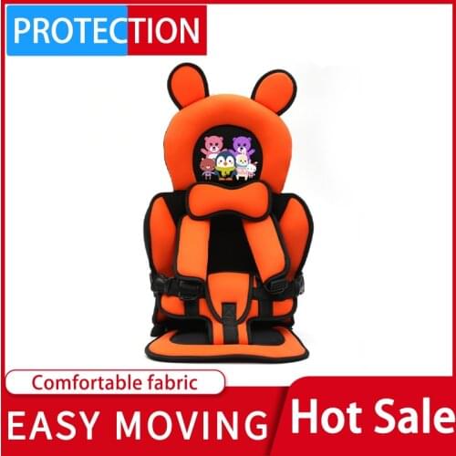 Portable Cartoon Baby Safety Seat For Infants From 6 Months To 12 Years Comfortable Car Child Safety Seat