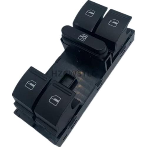 Electric Power Master Window Control Switch Regulator Button Console 1Z0959858B For Skoda Fabia Octavia SuperB Yeti