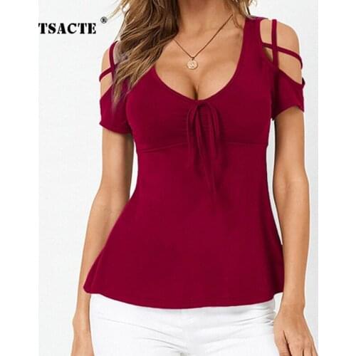 Женские топы и футболки TSACTE China At AliExpress