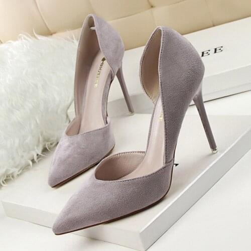 Nice Spring Summer Women Pumps Shallow Hollow High Heels With 10cm Women Shoes Party Wedding Stiletto 3168-6