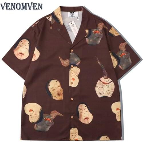 Мужские пляжные (гавайские) рубашки VENOMVEN China At AliExpress