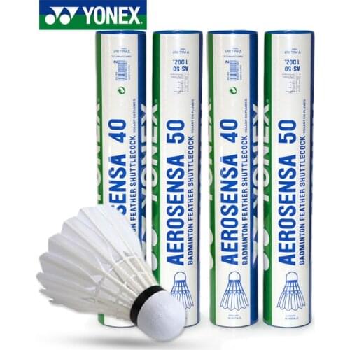 1 PCS YONEX YY Badminton shuttlecocks Goose Feather competition shuttlecocks AS40 AS50