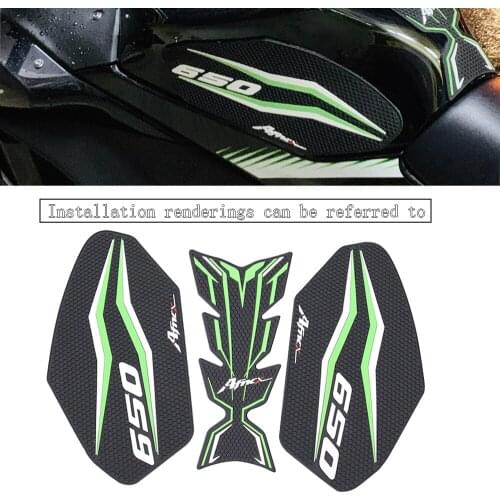 Motorcycle Pad Protector Sticker Decal Gas Knee Grip Tank Traction Pad Side 3M For KAWASAKI NINJA650 Z650 2017-2020