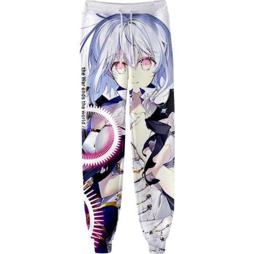 Anime Our Leat Crusade Or The Rise OF a New World Women/Men Fitness Joggers Spring High Street Trousers 3D Print Pants Sweatpant