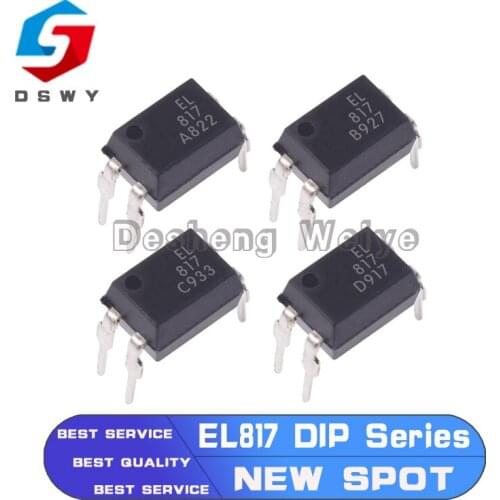 10PCS EL817A EL817B EL817C EL817D DIP-4 Optocoupler Isolator IC