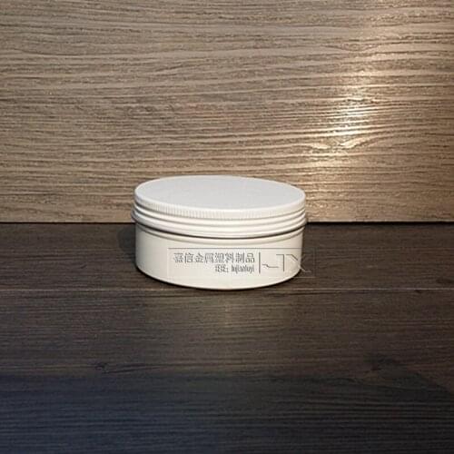 Free shipping 50ml cosmetic container, 50g cosmetic aluminum jar,cosmetic packaging,cream jar, 50ml hair max aluminum box