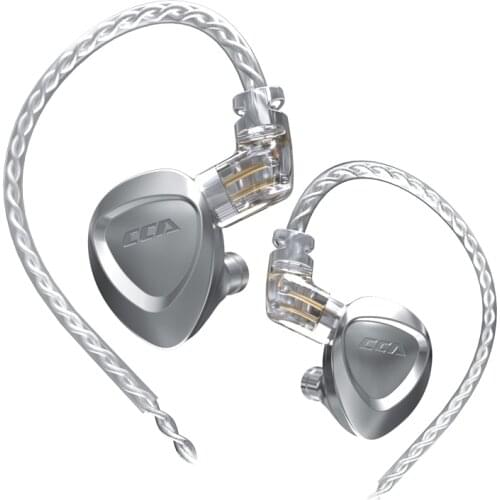 CCA CKX 1DD+6BA Hybrid HIFI In Ear Earphone Monitor Headphones Noise Cancelling Headset Bass Earbuds CCA CA16 CSN KZ ZAX ASX DQ6
