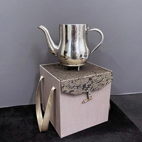 Snowstorm Teapot(Stainless) Magic Tricks Snow Paper Blowing Snow Produce Props Accessory Illusion Magician