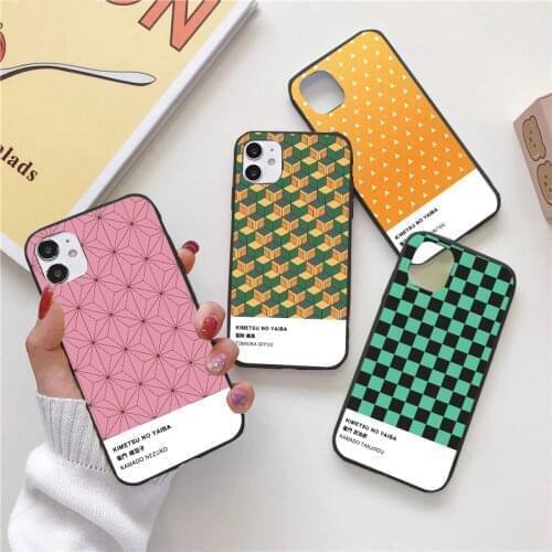 Anime Demon Slayer Case For Huawei Honor 20 10 10i 10X 9C 9X 8X 8A P30 P20 Pro P40 Lite E P Smart 2021 Y6 Y7 Y9 Prime 2019 Funda