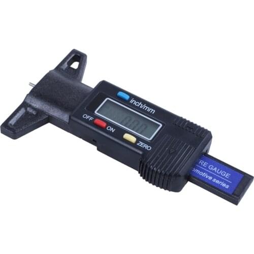 Digital depth gauge caliper tread depth gauge LCD Tyre tread gauge