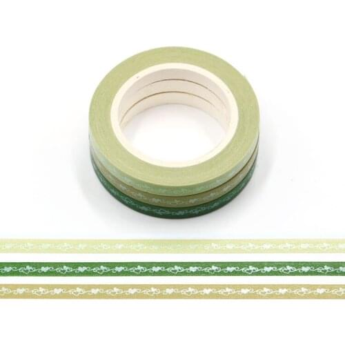 1PC slim Foil Stars Design washi tape scrapbooking Photo Album Tools Kawaii Scrapbook Paper Stickers stationery masking tape