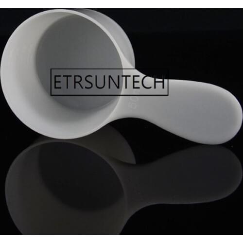 300pcs 50ML Plastic Measuring Scoop 25 Gram Spoon 25g Milk Powder Coffee Measure Spoons Kitchen Tools White