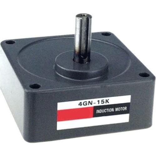 Gearbox Micro-Reducer 4GN- Ratio K Quality Steel Heat Treatment 80mmX80mm Size