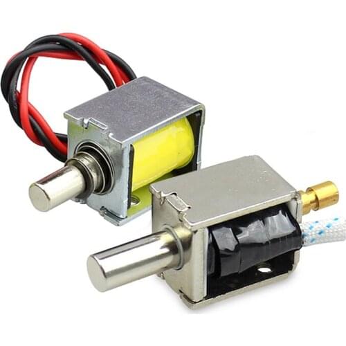 Mini Portable DC12V Electromagnetic Lock Small Electronic Lock Electric Bolt Cabinet Lock for Shared Devices Automation Equipmen