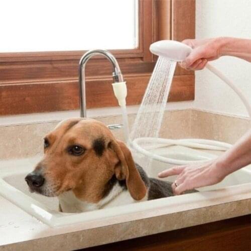 Pet Dog Cat Shower Head Bathroom Multi-function Tap Spray Heads Toilet Bath Sprayers Drains Strainer Water Shampoo baths Tools