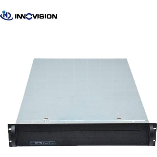 New 2U 550MM depth Industrial control rack server chassis 2U industrial control chassis 9 hard drives IPFS NAS chassis