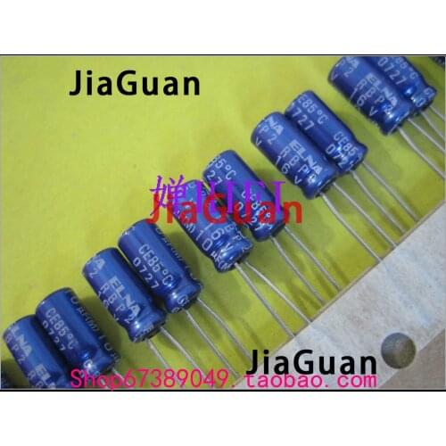 20PCS NEW ELNA RBP2 16V10UF 5X11MM blue robe 16v 10uf audio electrolytic capacitor R2B 10uF/16V BP 10uf 16v