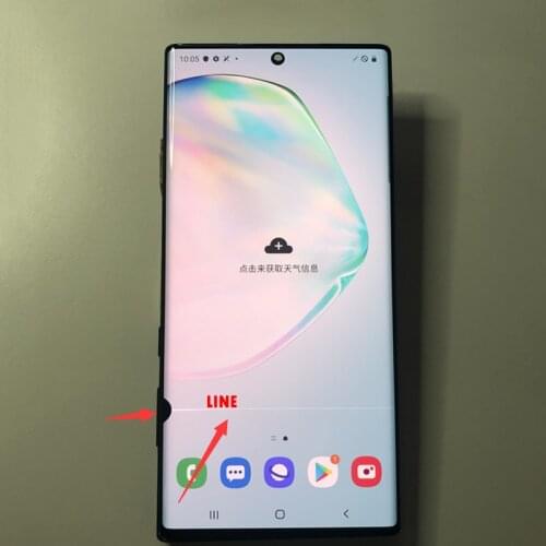 Single sale Defect point line lcd For Samsung Galaxy Note10+ LCD N975F note 10 plus LCD Display Touch Screen Digitizer no Frame