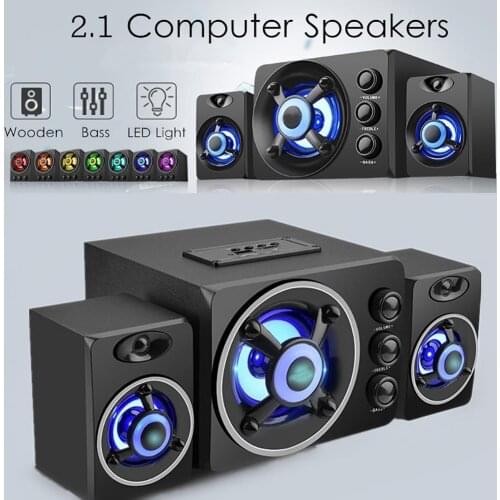 Home Theater System PC Bass Subwoofer Bluetooth Speaker Computer Speakers Music Boombox Desktop Laptop Altavoces TV