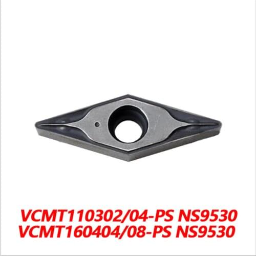 100% Original VCMT VCMT110302-PS NS9530 VCMT110304-PS VCMT160404-PS VCMT160408 Carbide Insert CNC lathe Tool Quality Assurance