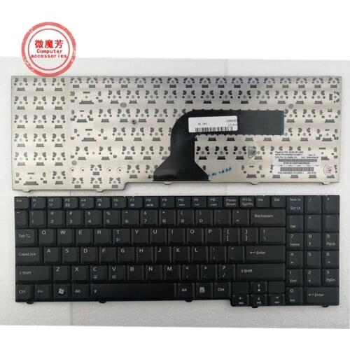 UI For ASUS M50 F7 G70 M50V X57 M70 G71 G2 G1P Replace laptop keyboard English Black New
