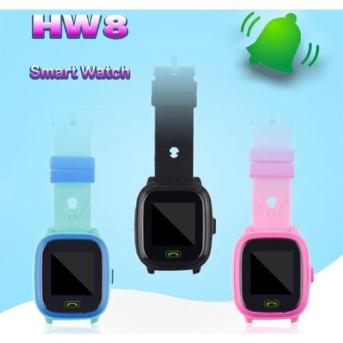 Smart Watches GPS Tracker HW8 IP67 1.22 colorful touch screen water-proof GPS Locator with two-way calls Remote control