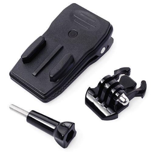 360 Degree Rotating Backpack Bag Hat Clip Clamp Accessories for GoPro Hero Serie