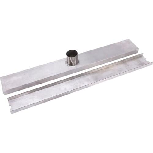 Promotion! Linear Channel Floor Drain Gate Stainless Steel Deodorization Type Shower Bathroom Drain Cover Invisible Large Displa