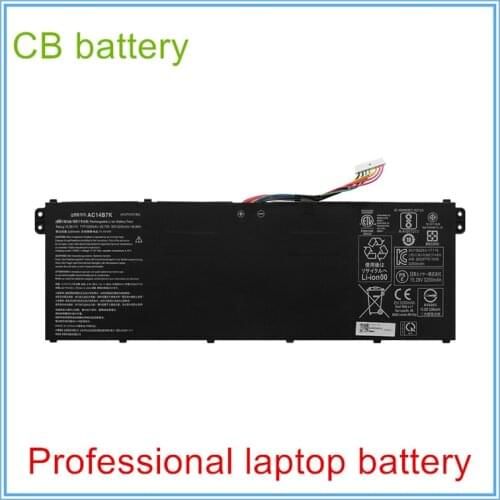 AC14B7K 50.7Wh Battery For 3 SF314-55-55UT SF314 Spin 5 SP515-51GN-84KQ AC14B7K 4ICP5/57/80