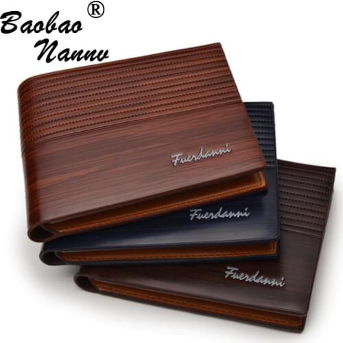 Baobaonannv Men's Leather Wallets