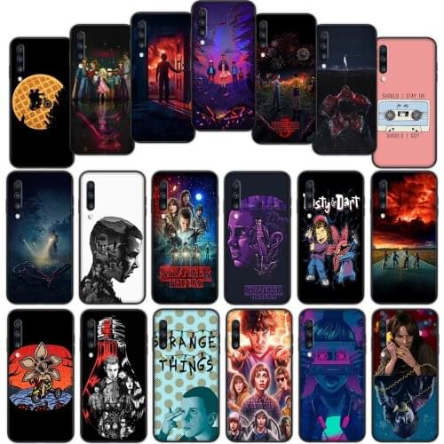 Stranger Things Soft Cover Case for Samsung Galaxy A11 A21 A21S A41 A51 A71 A81 A91 M11 M21 M31 M31S