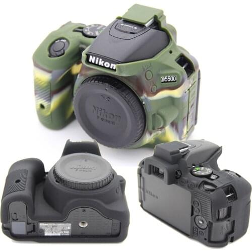 DSLR Camera Liner Bag Protective Cover Soft Bag For Nikon D5600 D5500 Shock Silicone Rubber Camera Protective Cover Case Skin