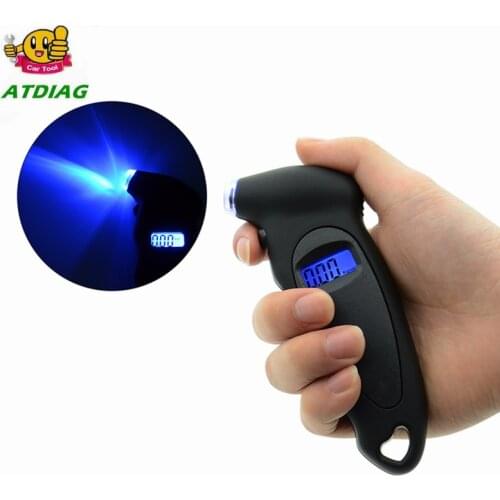 Tire pressure gauge 0-150 PSI Backlight High-precision digital tire pressure monitoring car tire pressure gauge